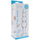 7.25 Inch Beaded Butt Plug Dildo by Glas- The Nookie