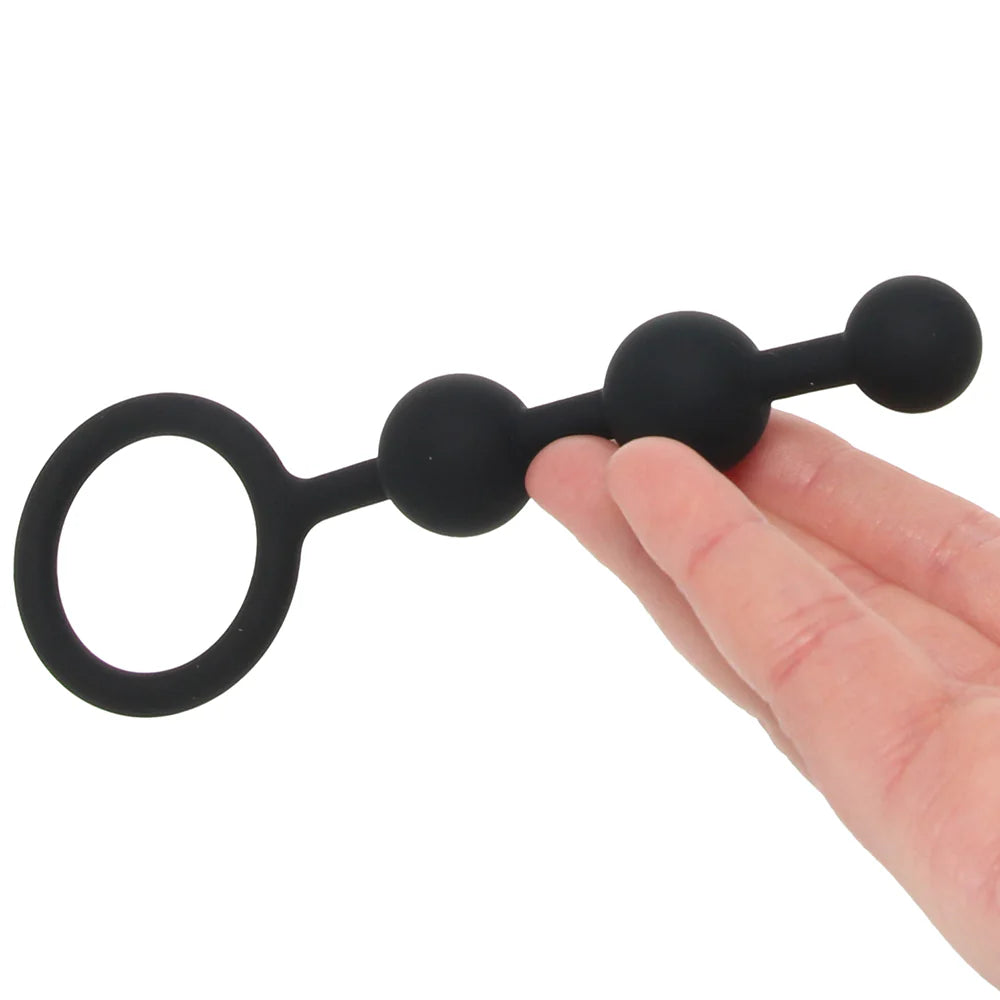 Silicone Anal Beads Dildo by Frederick's of Hollywood- The Nookie