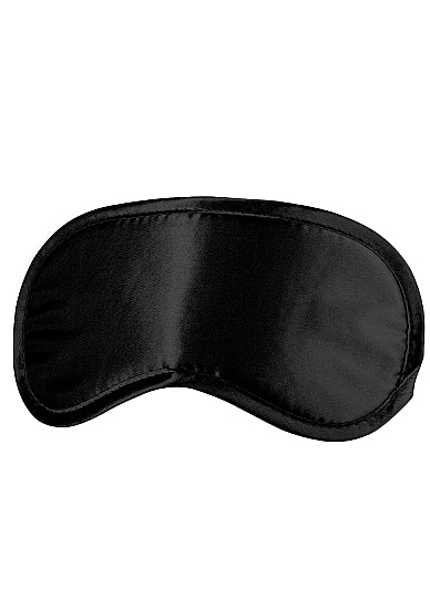  Black Satin Eye Mask Mask by Ouch- The Nookie