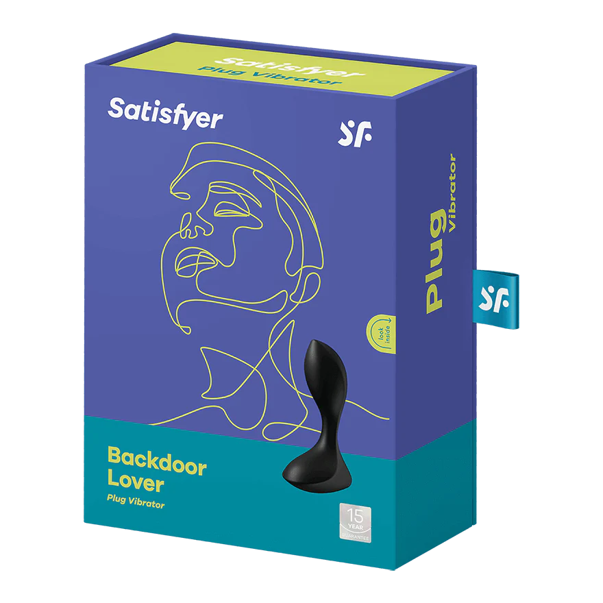  Backdoor Lover Plug Vibrator Vibrator by Satisfyer- The Nookie
