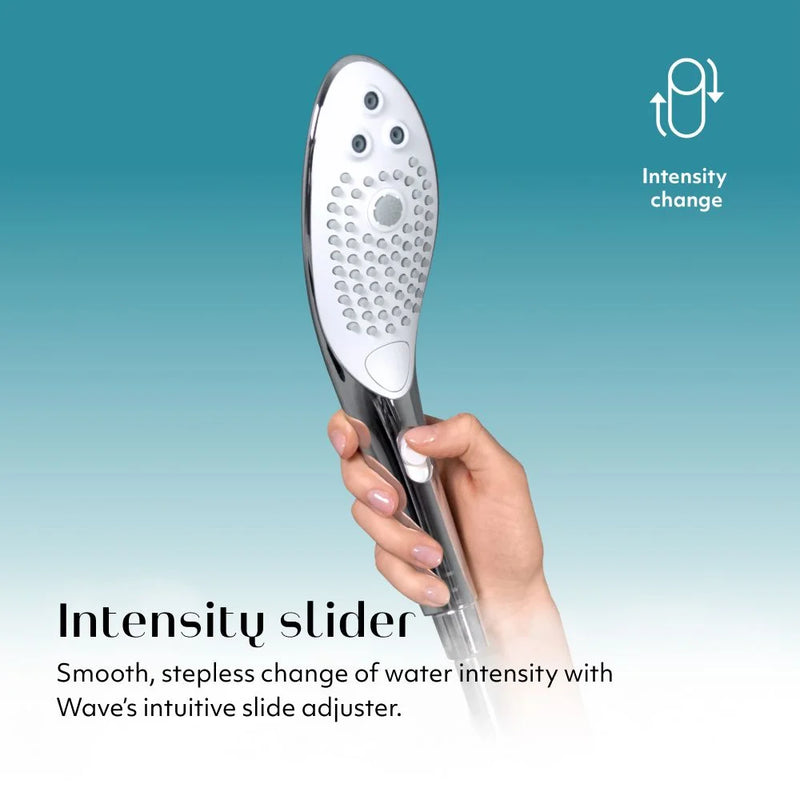  Womanizer Wave in Chrome Vibrator by Womanizer- The Nookie