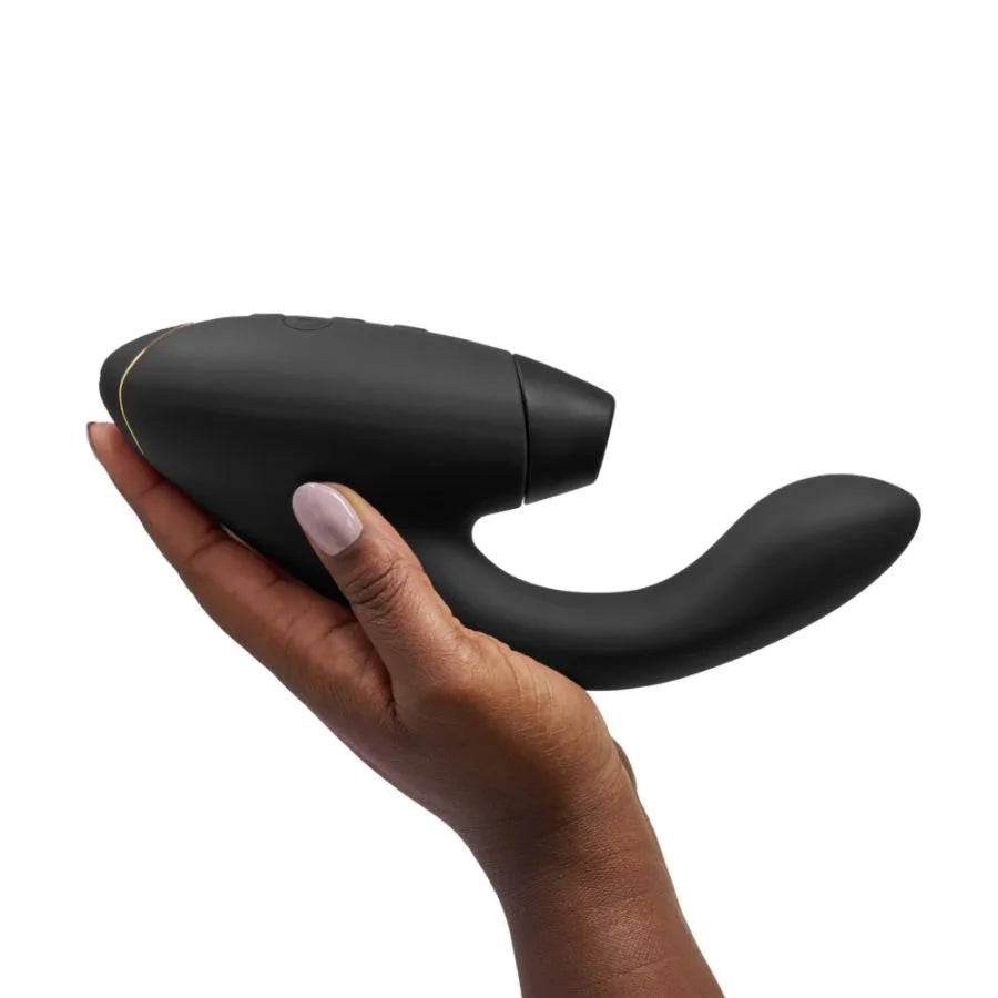 Black Duo 2 Vibrator by Womanizer- The Nookie