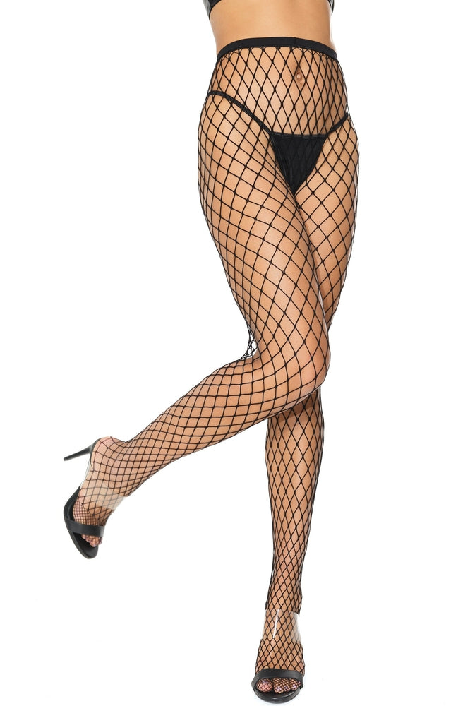  Diamond Net Pantyhose Lingerie by Coquette- The Nookie