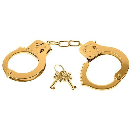  Fantasy Gold Handcuffs Kink by Pipedream- The Nookie