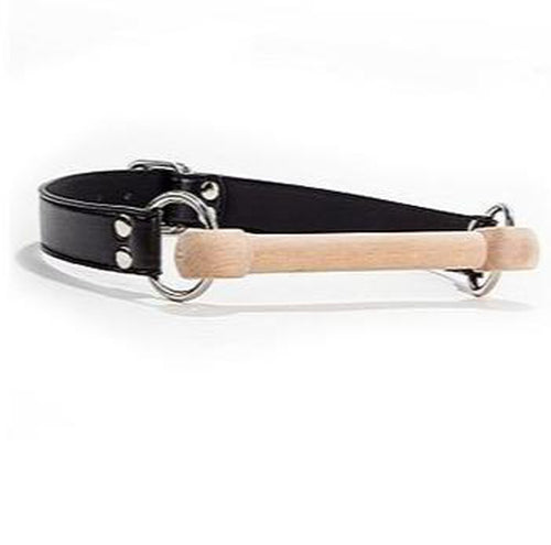  Wooden Bridle with Leather Straps Kink by Ouch- The Nookie