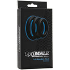  OptiMALE C-Ring Thick Black Cock Ring by Doc Johnson- The Nookie