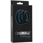  OptiMALE C-Ring Thick Black Cock Ring by Doc Johnson- The Nookie