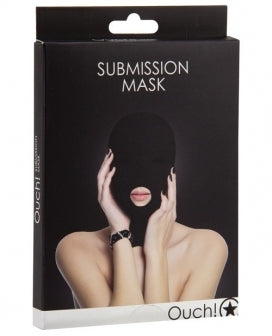  Submission Mask in Black Kink by Shots Toys- The Nookie