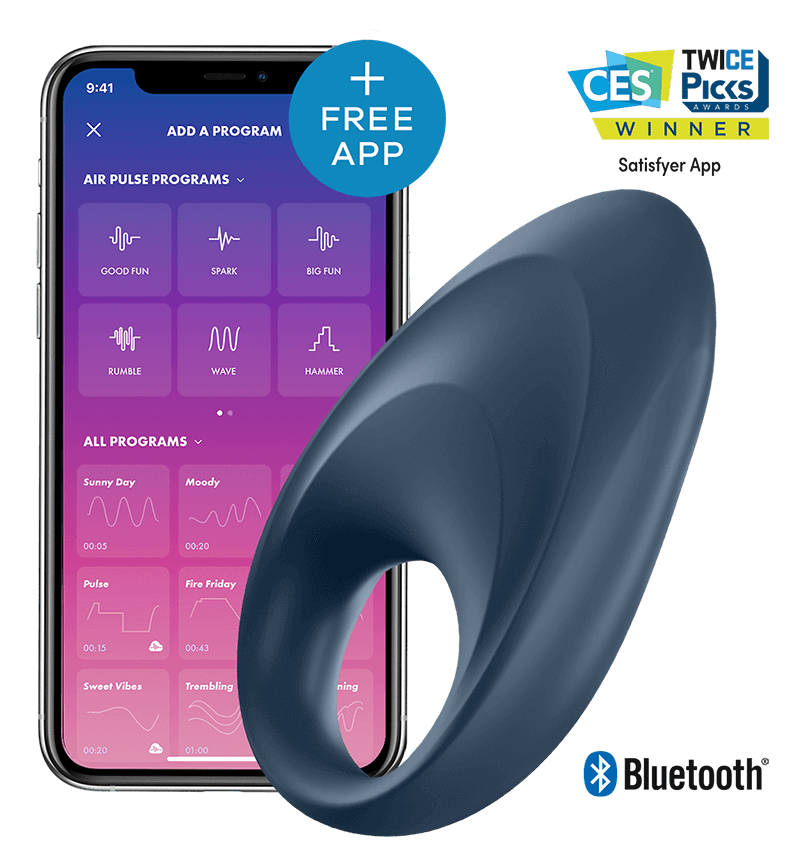  Mighty One Ring with App Cock Ring by Satisfyer- The Nookie