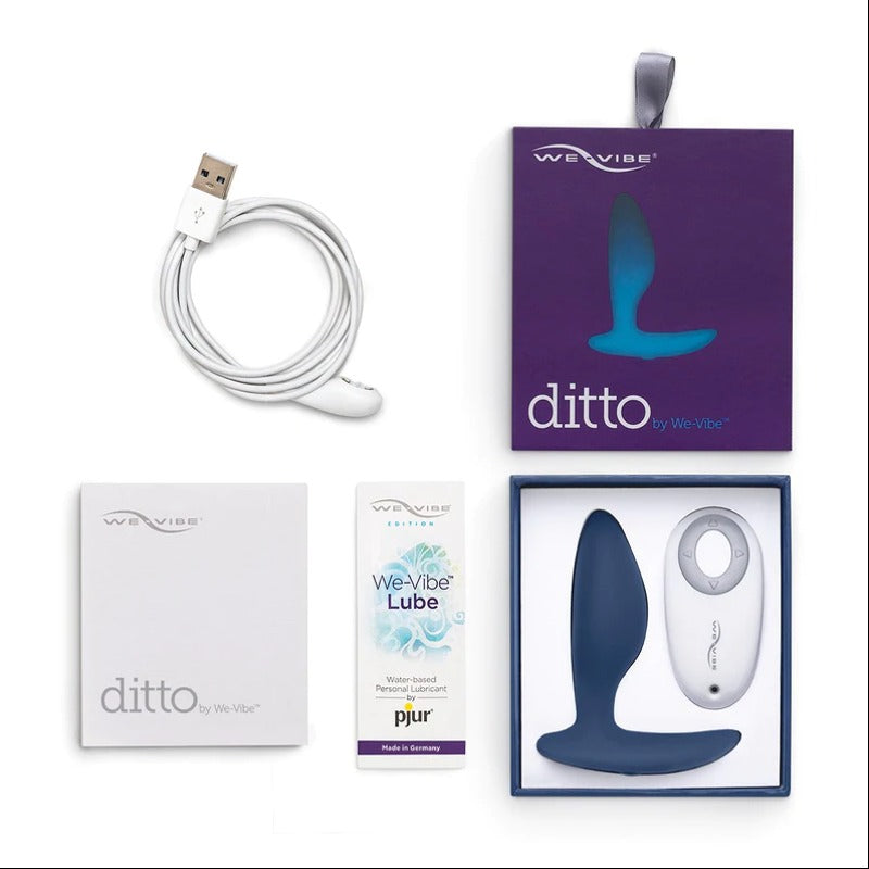  Ditto Vibrating Anal Plug Vibrator by We-Vibe- The Nookie