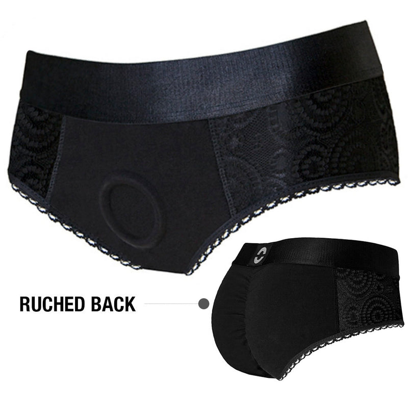  Ruched Back Panty Harness Harness by RodeoH- The Nookie