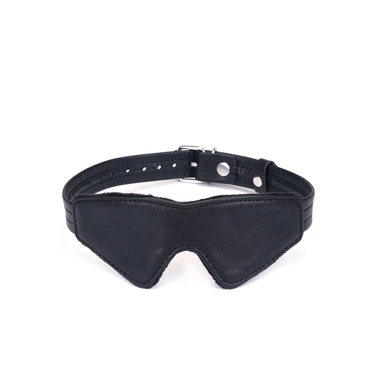  Black Bond Blindfold with Soft Lining Kink by Liebe Seele- The Nookie