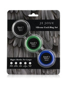  Silicone Cock Ring Set Cock Ring by Je Joue- The Nookie