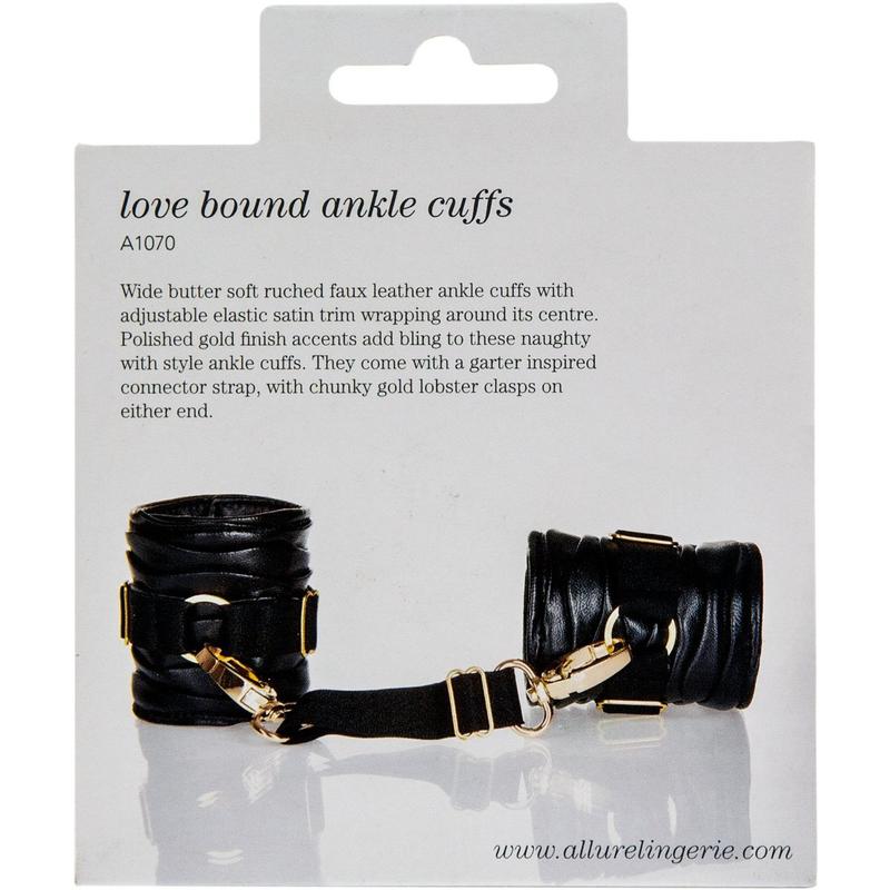  Love Bound Ankle Cuffs Kink by Allure- The Nookie