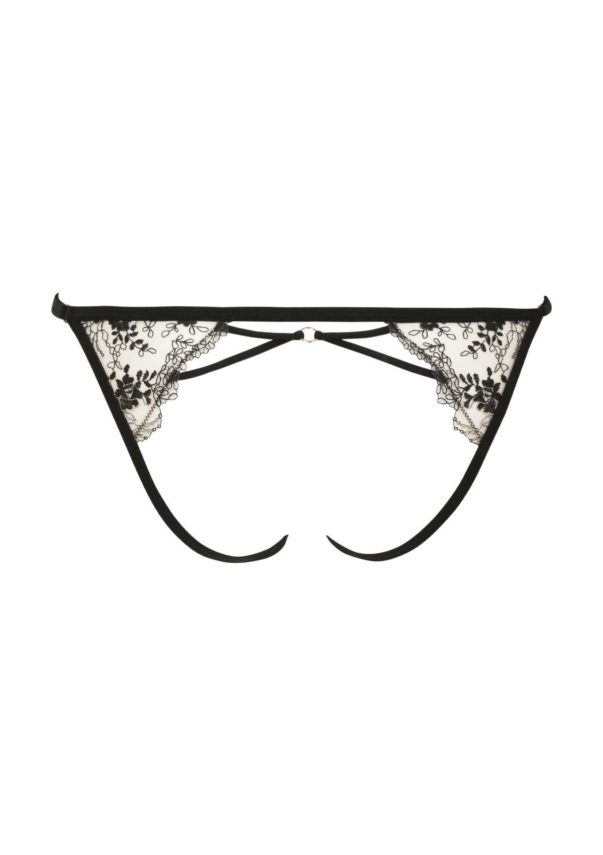  Après Minuit Open Brief Lingerie by Atelier Amour- The Nookie