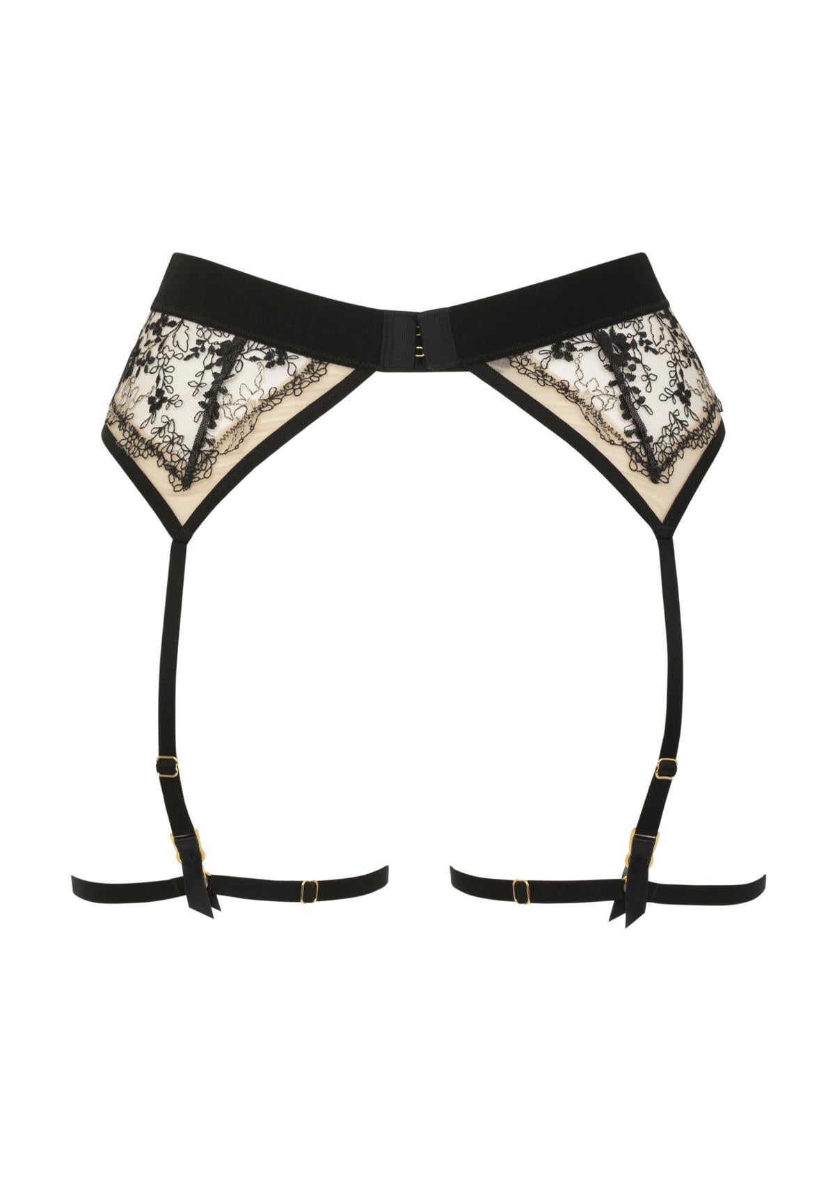  Après Minuit Suspender Belt Lingerie by Atelier Amour- The Nookie