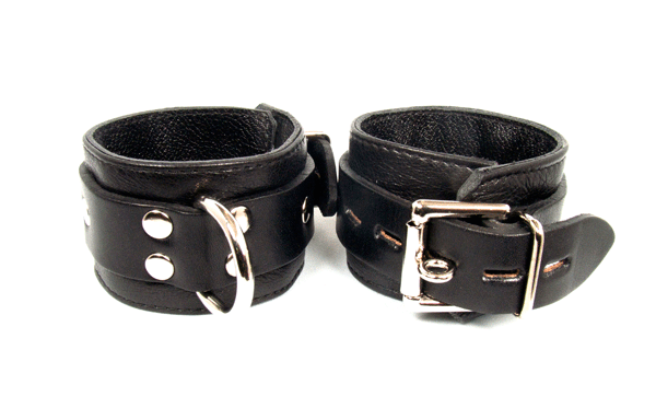  Jaguar Ankle Cuffs Kink by Aslan Leather- The Nookie