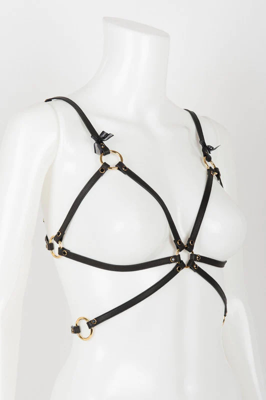Onyx Harness Lingerie by Fräulein Kink- The Nookie