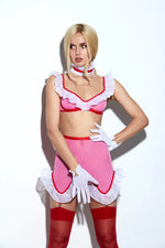  Sexy Maid Set Pink Lingerie by baed stories- The Nookie