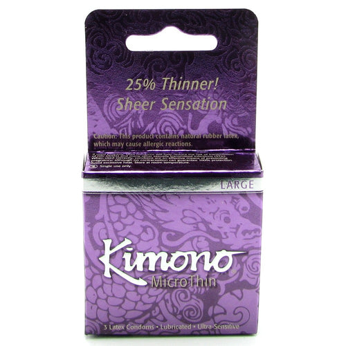  Microthin Large Condom by Kimono- The Nookie