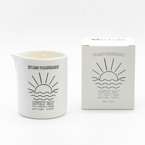  Lovely Day Massage Candle Massage by Intamo Pleasurables- The Nookie
