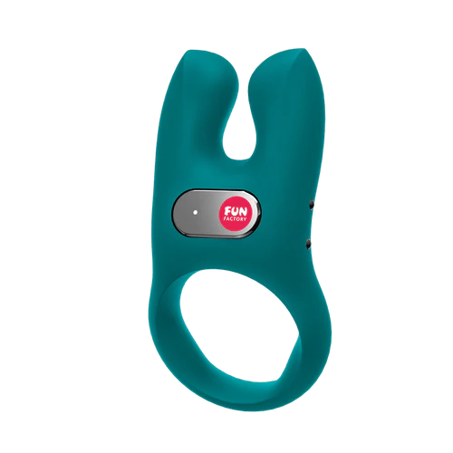 Blue NŌS Vibrating Cock Ring Cock Ring by Fun Factory- The Nookie