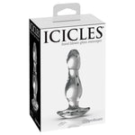  Icicles No. 72 Glass Plug Dildo by Pipedream- The Nookie