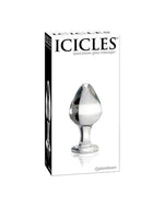  Icicles No. 25 Glass Plug Dildo by Pipedream- The Nookie