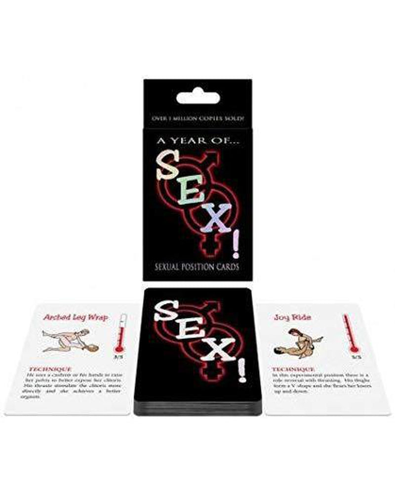  A Year of Sex! Cards Game by Kheper Games- The Nookie