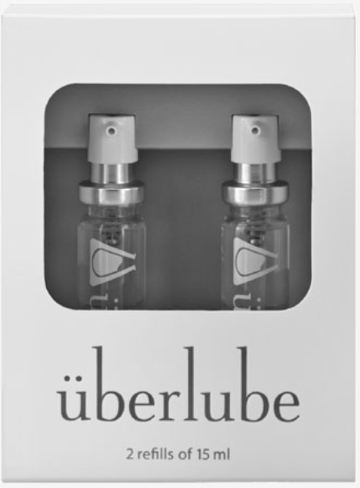 Travel Pack: 2 15ml Refills Überlube Lube by Überlube- The Nookie
