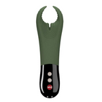 Moss Green Manta Vibrating Stroker Penis Pleasure by Fun Factory- The Nookie