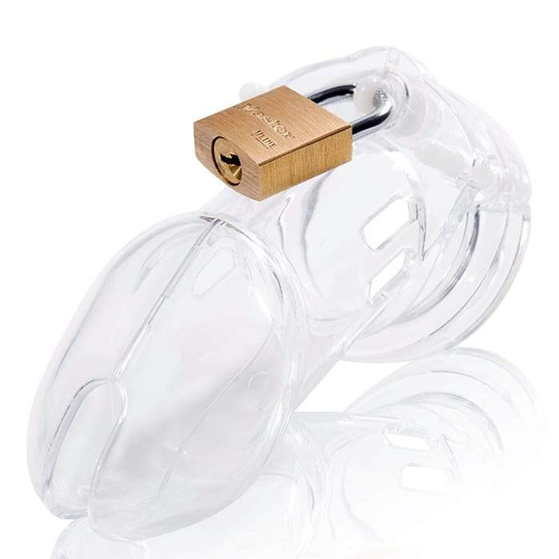 Clear CB-6000 Male Chastity Device Kink by A.L Enterprises- The Nookie