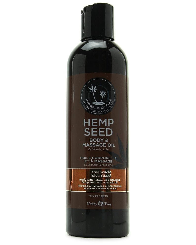  Hemp Seed Massage Lotion Dreamsicle Massage by Earthly Body- The Nookie