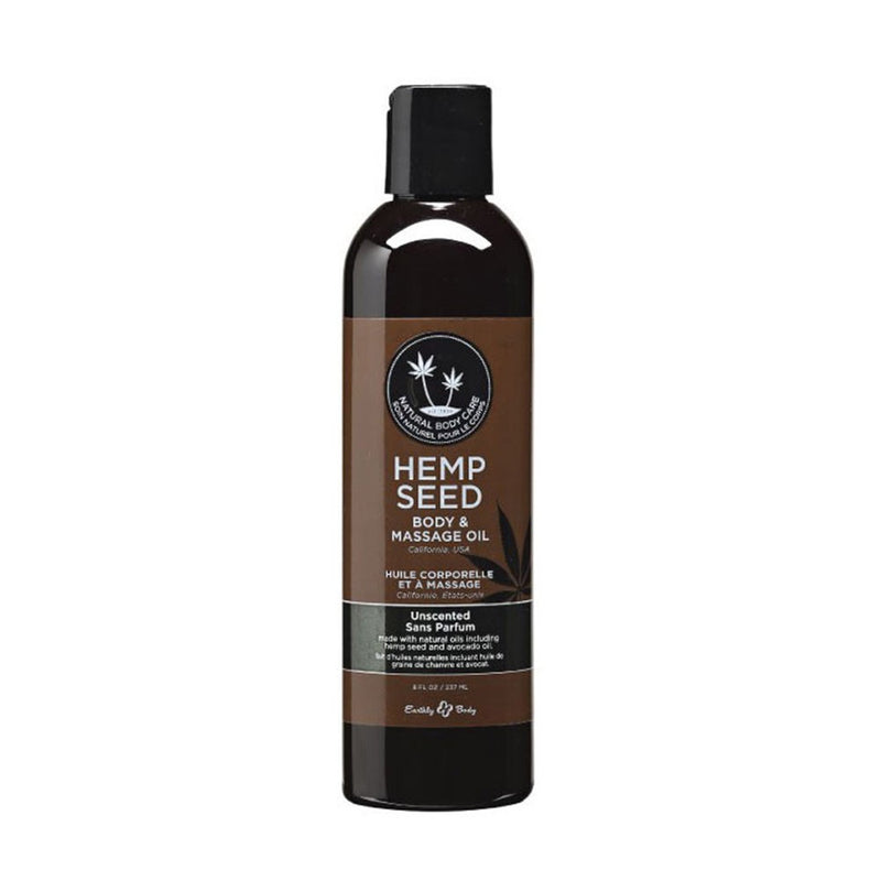 2 oz Hemp Seed Massage Unscented Massage by Earthly Body- The Nookie