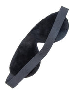  Fleece-Lined Leather Blindfold Kink by Stockroom- The Nookie