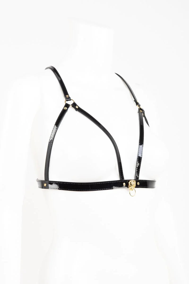  Leone Cage Harness Lingerie by Fräulein Kink- The Nookie