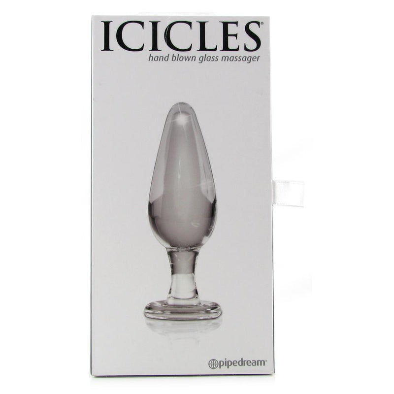  Icicles No. 26 Glass Plug Dildo by Pipedream- The Nookie