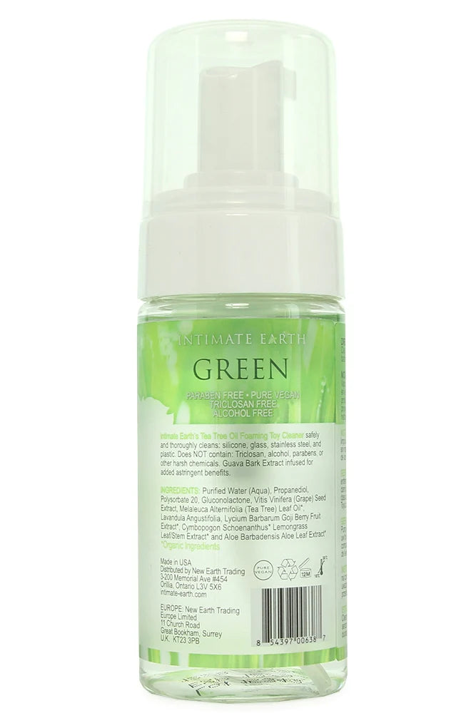  Green Foaming Toy Cleaner Toy Cleaner by Intimate Earth- The Nookie