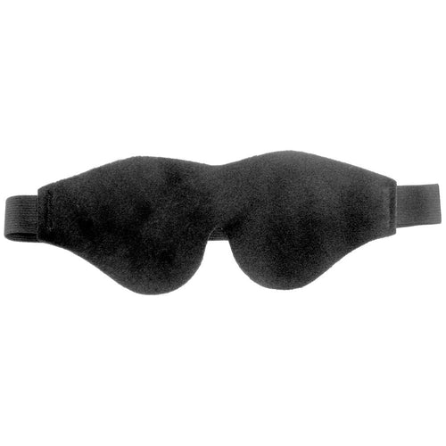  Soft Black Blindfold Mask by Sportsheets- The Nookie